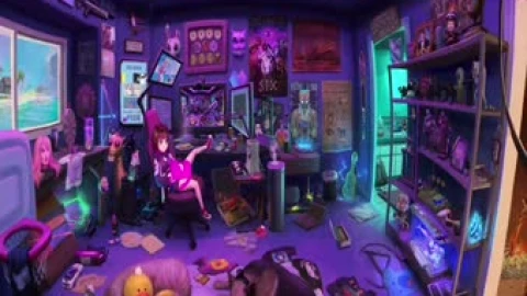 Sodapoppins Room Live Wallpaper - Free Live Wallpaper