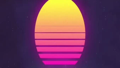 Synthwave Live Wallpaper - Free Live Wallpaper