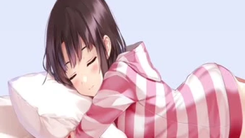 Megumi Kato Sleep Live Wallpaper - Free Live Wallpaper