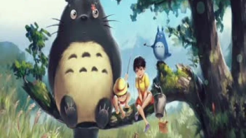 Go Fishing My Neighbor Totoro Live Wallpaper - Free Live Wallpaper