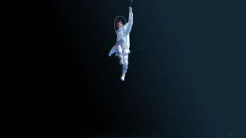 Space Balloon Girl Live Wallpaper - Free Live Wallpaper