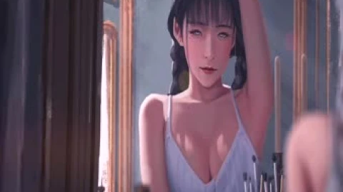 Beautiful Girl Mirror Live Wallpaper - Free Live Wallpaper