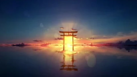 Torii Sunset Live Wallpaper - Free Live Wallpaper