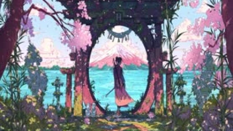 Sakura Samurai Live Wallpaper - Free Live Wallpaper