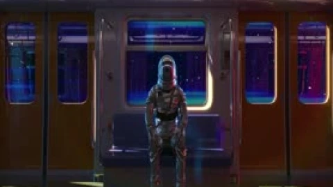 Space Train Live Wallpaper - Free Live Wallpaper