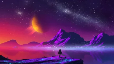 Retro Night Live Wallpaper - Free Live Wallpaper