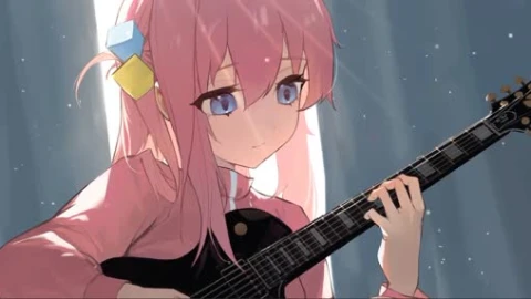 Hitori Gotou Animated Wallpaper - Free Live Wallpaper