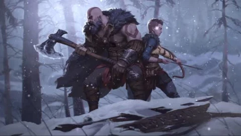 Kratos & Atreus Live Wallpaper - Free Live Wallpaper