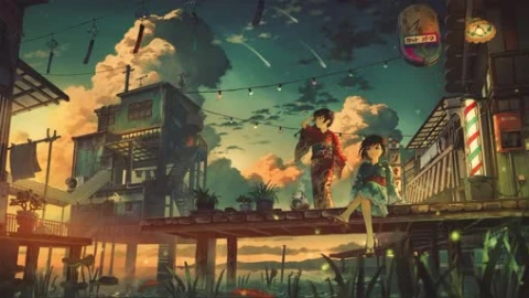 Sunset Vilage Live Wallpaper - Free Live Wallpaper