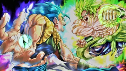 Broly vs gogeta 4k live wallpaper - Free Live Wallpaper