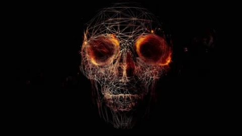 3D skull 4k live wallpaper - Free Live Wallpaper