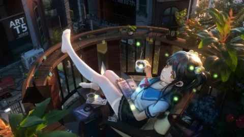 Anime school girl 4k live wallpaper - Free Live Wallpaper