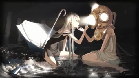 Anime dive helmet 4k live wallpaper - Free Live Wallpaper