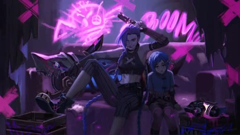 Arcane Jinx & Powder Lively Wallpaper - Free Live Wallpaper