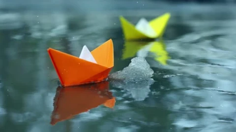 paper boats 4k live wallpaper - Free Live Wallpaper