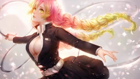 mitsuri kanroji 4k live wallpaper - Free Live Wallpaper