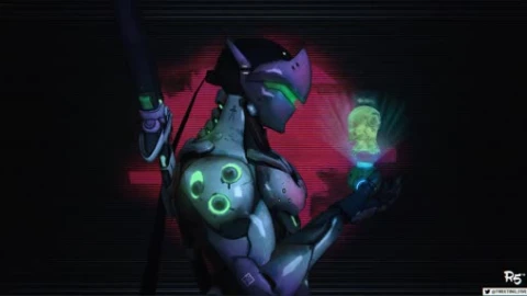 Genji Hologram - Free Live Wallpaper