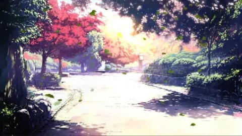 Anime Park Background - Free Live Wallpaper