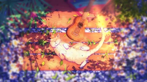 Cute Orange Cat Wallpaper - Free Live Wallpaper
