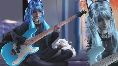 Nixeu Sona Bass Wallpaper - Free Live Wallpaper