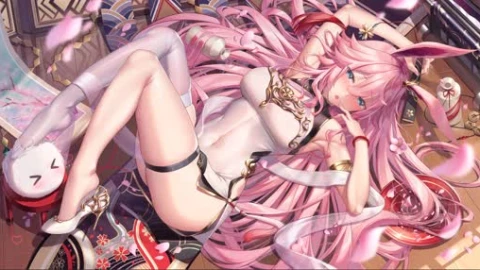 Charming Girl Manga - Free Live Wallpaper