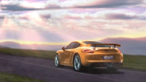 Porsche Cayman Gt4 Lively Wallpaper - Free Live Wallpaper