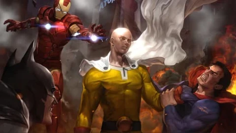 Saitama X Superman Lively Wallpaper - Free Live Wallpaper