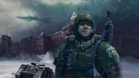40K Imperial Guardsman Lively Wallpaper - Free Live Wallpaper