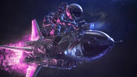 Astro Ride Lively Wallpaper - Free Live Wallpaper