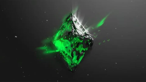 Encrusted Green Lively Wallpaper - Free Live Wallpaper