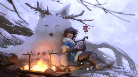 Snow Fox Lively Wallpaper - Free Live Wallpaper