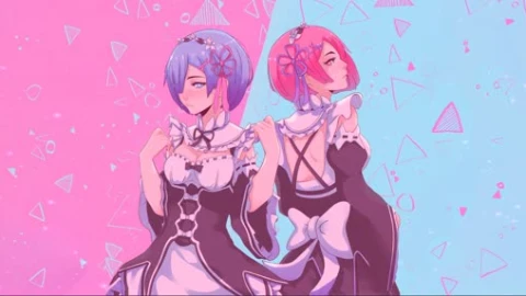 Rem & Ram Lively Wallpaper - Free Live Wallpaper