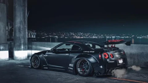 GTR R35 Lively Wallpaper - Free Live Wallpaper