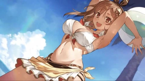 Ryza Swimsuit Lively Wallpaper - Free Live Wallpaper