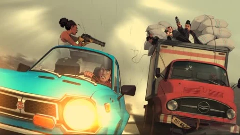 Car Chase Lively Wallpaper - Free Live Wallpaper