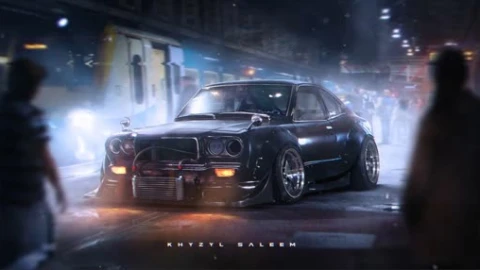 Mazda Rx3 Lively Wallpaper - Free Live Wallpaper