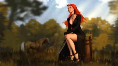 Ginger with Sword Lively Wallpaper - Free Live Wallpaper