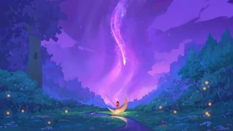 Summer Nights Lively Wallpaper - Free Live Wallpaper