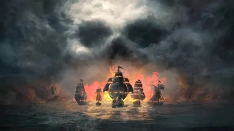 Skull & Bones Pirate Lively Wallpaper - Free Live Wallpaper