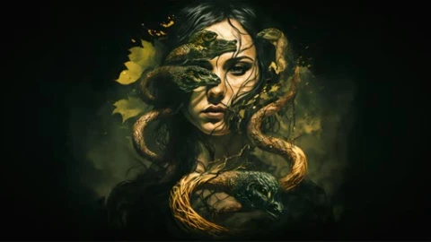 Snakes on Face Wallpaper - Free Live Wallpaper