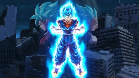 Vegetto Dragon Ball Animation - Free Live Wallpaper