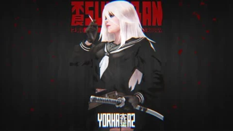 A2 Nier Automata Animation - Free Live Wallpaper