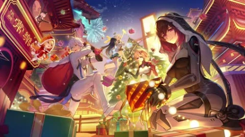 Tower of Fantasy Merry Christmas - Free Live Wallpaper