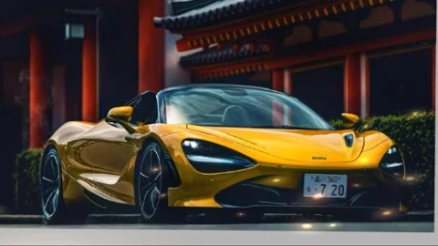 Mclaren 720 Japan Lively Wallpaper - Free Live Wallpaper