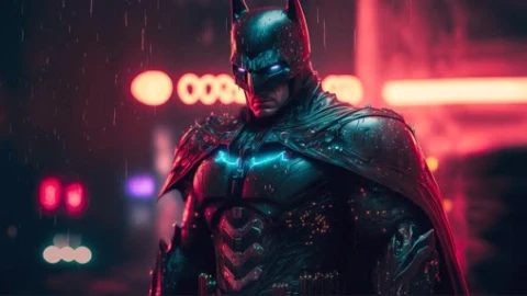Batman Cyberpunk Lively Wallpaper - Free Live Wallpaper