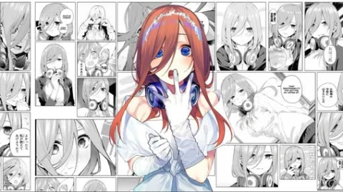 Miku Nakano Animated Wallpaper - Free Live Wallpaper