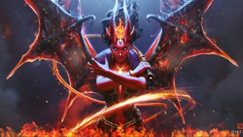 Dota Queen of Pain Live Wallpaper - Free Live Wallpaper