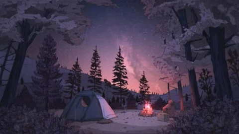 LoFi Camping Feelz Lively Wallpaper - Free Live Wallpaper