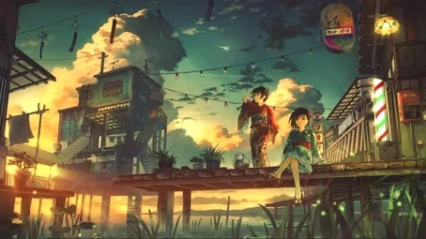 Afterglow Animated Anime - Free Live Wallpaper