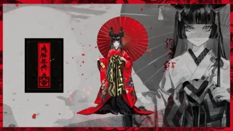 《傀儡経典》猩々緋 - Free Live Wallpaper